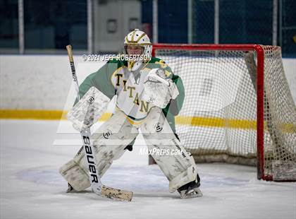 Thumbnail 3 in Hudsonville vs Lumen Christi Catholic (Jenison Invitational)  photogallery.