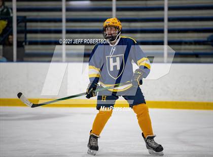 Thumbnail 2 in Hudsonville vs Lumen Christi Catholic (Jenison Invitational)  photogallery.