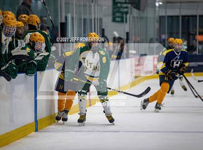 Thumbnail 1 in Hudsonville vs Lumen Christi Catholic (Jenison Invitational)  photogallery.