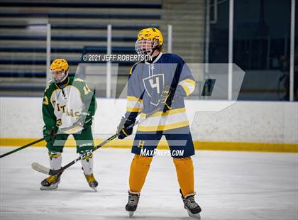 Thumbnail 1 in Hudsonville vs Lumen Christi Catholic (Jenison Invitational)  photogallery.