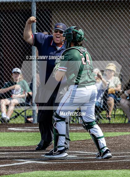 Thumbnail 3 in Highland vs Salem (Class 3A Sectional Semifinals) photogallery.