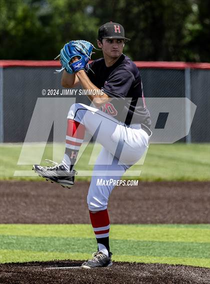 Thumbnail 3 in Highland vs Salem (Class 3A Sectional Semifinals) photogallery.