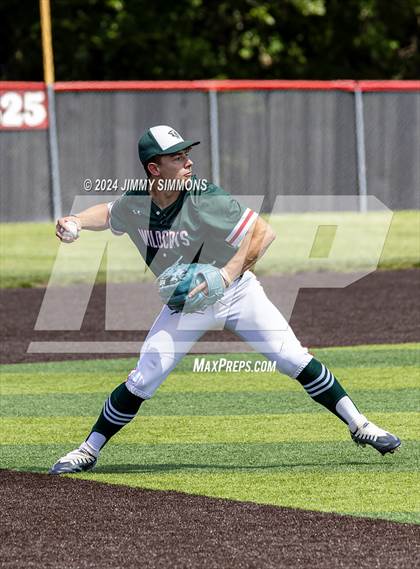 Thumbnail 3 in Highland vs Salem (Class 3A Sectional Semifinals) photogallery.
