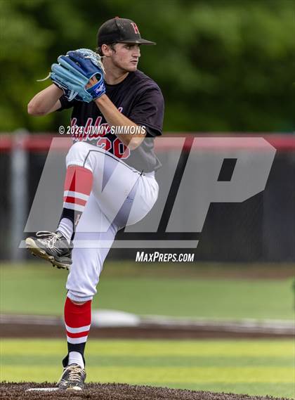 Thumbnail 3 in Highland vs Salem (Class 3A Sectional Semifinals) photogallery.