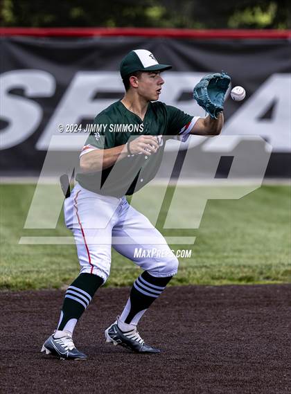 Thumbnail 3 in Highland vs Salem (Class 3A Sectional Semifinals) photogallery.