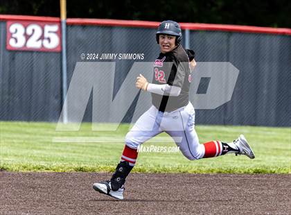 Thumbnail 3 in Highland vs Salem (Class 3A Sectional Semifinals) photogallery.