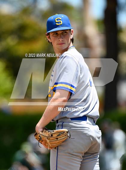 Thumbnail 2 in Serra @ Burlingame (CIF CCS D2 Quarterfinal) photogallery.