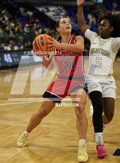 Thumbnail 1 in Grayson vs. Cherokee (GHSA 6A State Semi-Final) photogallery.