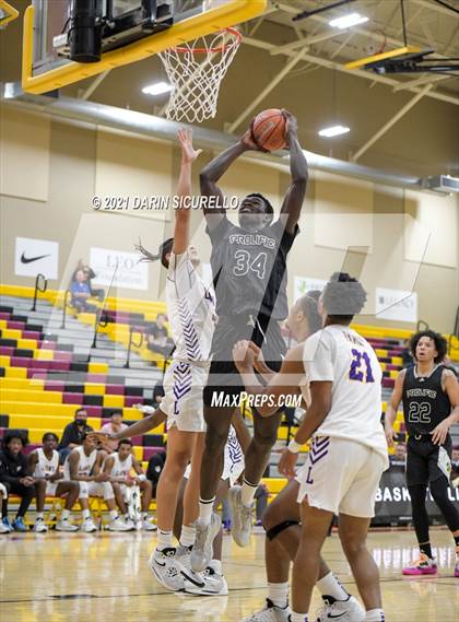 Thumbnail 2 in Legacy Early College vs. Prolific Prep of Napa Christian (Hoophall West Tournament) photogallery.