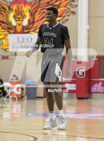 Thumbnail 2 in Legacy Early College vs. Prolific Prep of Napa Christian (Hoophall West Tournament) photogallery.