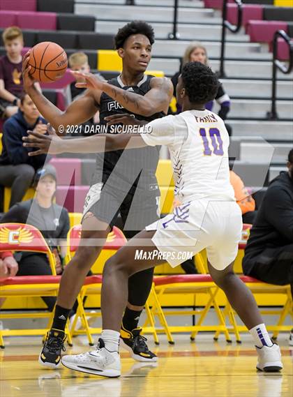 Thumbnail 3 in Legacy Early College vs. Prolific Prep of Napa Christian (Hoophall West Tournament) photogallery.