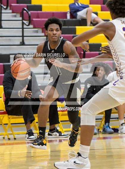 Thumbnail 2 in Legacy Early College vs. Prolific Prep of Napa Christian (Hoophall West Tournament) photogallery.