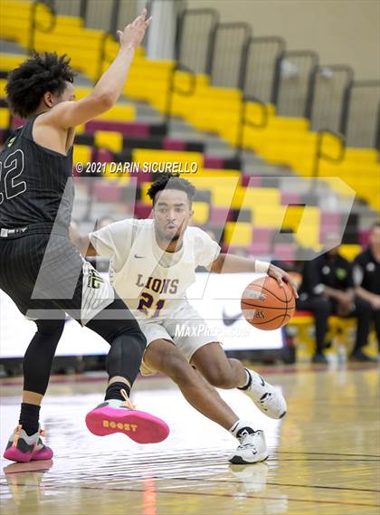 Thumbnail 3 in Legacy Early College vs. Prolific Prep of Napa Christian (Hoophall West Tournament) photogallery.