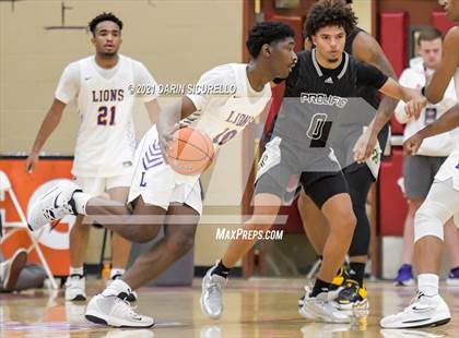 Thumbnail 3 in Legacy Early College vs. Prolific Prep of Napa Christian (Hoophall West Tournament) photogallery.
