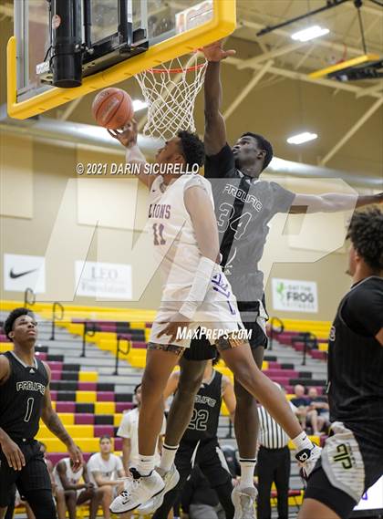 Thumbnail 2 in Legacy Early College vs. Prolific Prep of Napa Christian (Hoophall West Tournament) photogallery.