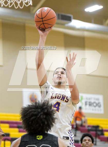 Thumbnail 1 in Legacy Early College vs. Prolific Prep of Napa Christian (Hoophall West Tournament) photogallery.