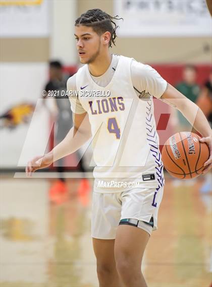 Thumbnail 3 in Legacy Early College vs. Prolific Prep of Napa Christian (Hoophall West Tournament) photogallery.
