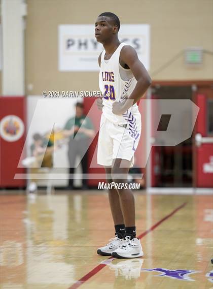 Thumbnail 2 in Legacy Early College vs. Prolific Prep of Napa Christian (Hoophall West Tournament) photogallery.