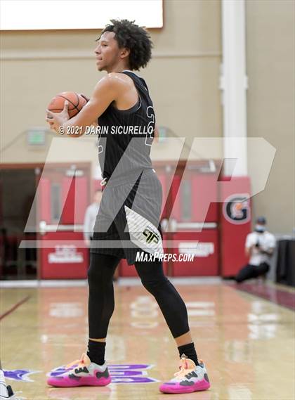 Thumbnail 2 in Legacy Early College vs. Prolific Prep of Napa Christian (Hoophall West Tournament) photogallery.