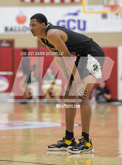 Thumbnail 3 in Legacy Early College vs. Prolific Prep of Napa Christian (Hoophall West Tournament) photogallery.