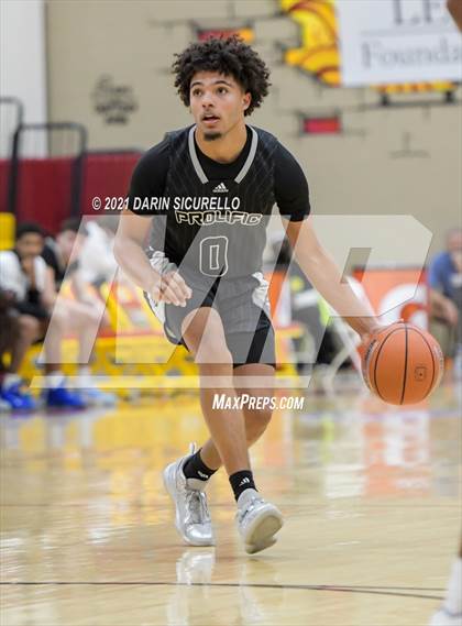 Thumbnail 3 in Legacy Early College vs. Prolific Prep of Napa Christian (Hoophall West Tournament) photogallery.