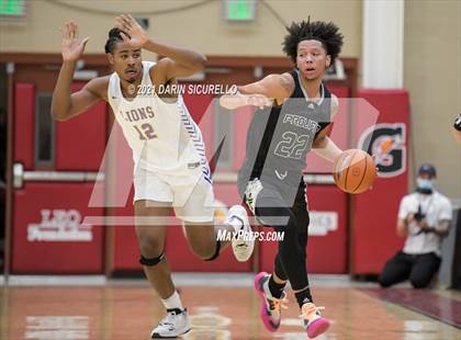 Thumbnail 3 in Legacy Early College vs. Prolific Prep of Napa Christian (Hoophall West Tournament) photogallery.