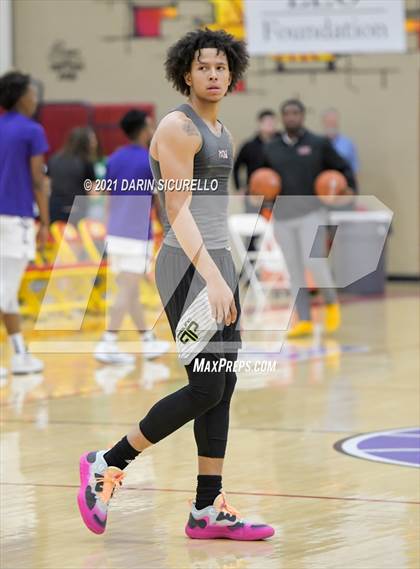 Thumbnail 2 in Legacy Early College vs. Prolific Prep of Napa Christian (Hoophall West Tournament) photogallery.
