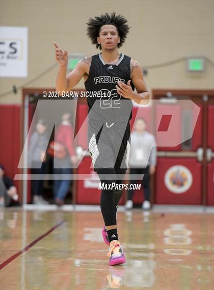 Thumbnail 2 in Legacy Early College vs. Prolific Prep of Napa Christian (Hoophall West Tournament) photogallery.