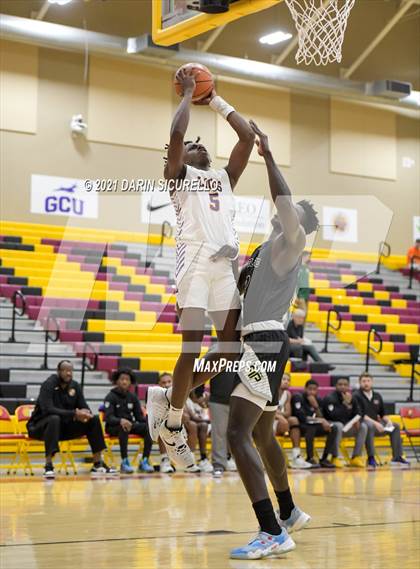 Thumbnail 3 in Legacy Early College vs. Prolific Prep of Napa Christian (Hoophall West Tournament) photogallery.