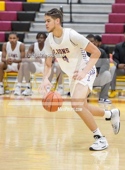 Thumbnail 2 in Legacy Early College vs. Prolific Prep of Napa Christian (Hoophall West Tournament) photogallery.