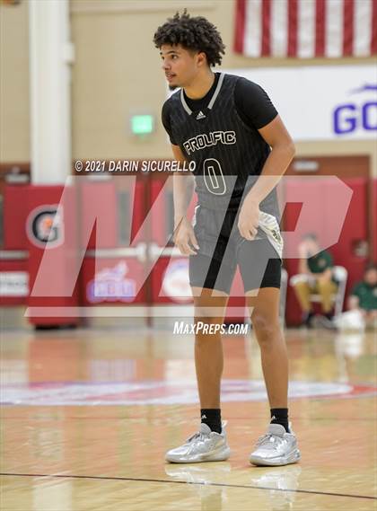Thumbnail 3 in Legacy Early College vs. Prolific Prep of Napa Christian (Hoophall West Tournament) photogallery.