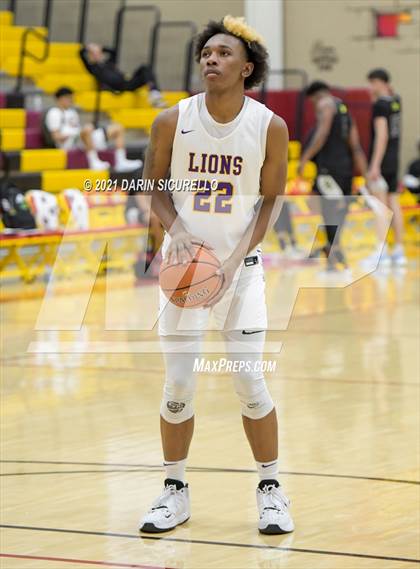 Thumbnail 2 in Legacy Early College vs. Prolific Prep of Napa Christian (Hoophall West Tournament) photogallery.