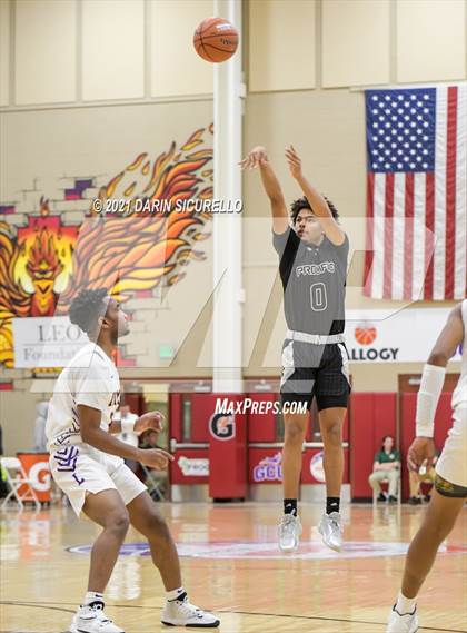Thumbnail 2 in Legacy Early College vs. Prolific Prep of Napa Christian (Hoophall West Tournament) photogallery.