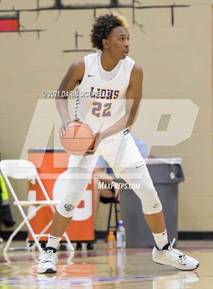Thumbnail 3 in Legacy Early College vs. Prolific Prep of Napa Christian (Hoophall West Tournament) photogallery.