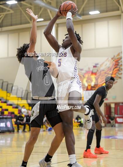 Thumbnail 2 in Legacy Early College vs. Prolific Prep of Napa Christian (Hoophall West Tournament) photogallery.