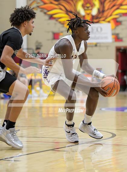 Thumbnail 2 in Legacy Early College vs. Prolific Prep of Napa Christian (Hoophall West Tournament) photogallery.