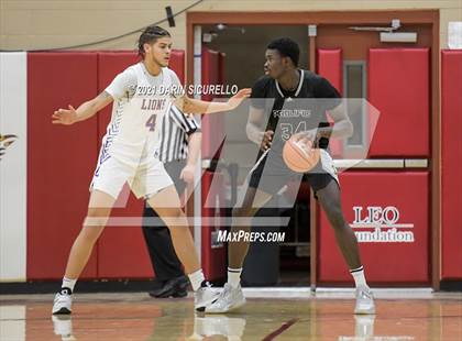 Thumbnail 2 in Legacy Early College vs. Prolific Prep of Napa Christian (Hoophall West Tournament) photogallery.