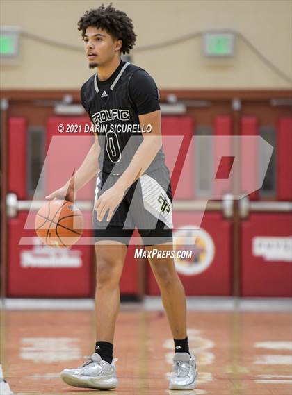 Thumbnail 2 in Legacy Early College vs. Prolific Prep of Napa Christian (Hoophall West Tournament) photogallery.