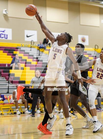 Thumbnail 3 in Legacy Early College vs. Prolific Prep of Napa Christian (Hoophall West Tournament) photogallery.