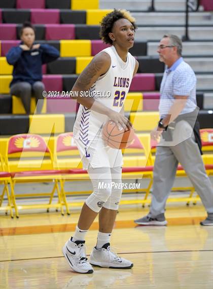 Thumbnail 2 in Legacy Early College vs. Prolific Prep of Napa Christian (Hoophall West Tournament) photogallery.