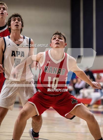 Thumbnail 2 in Draper APA vs. Kanab (UHSAA 2A Second Round) photogallery.