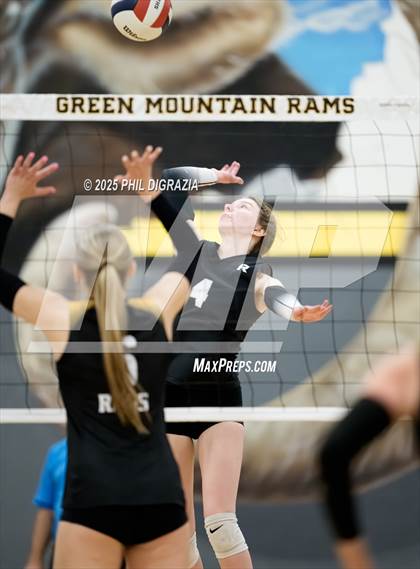 Thumbnail 2 in Roosevelt vs Green Mountain (CHSAA 4A Regional) photogallery.
