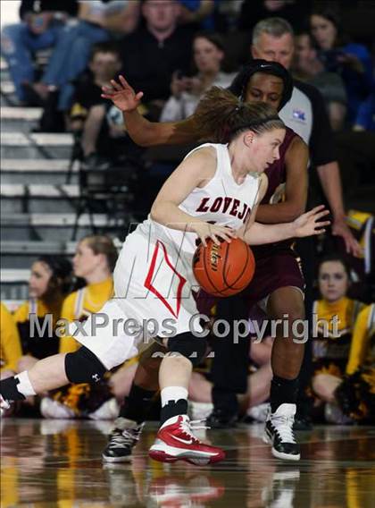 Thumbnail 3 in Lovejoy vs. Fairfield (UIL 3A Semifinal) photogallery.