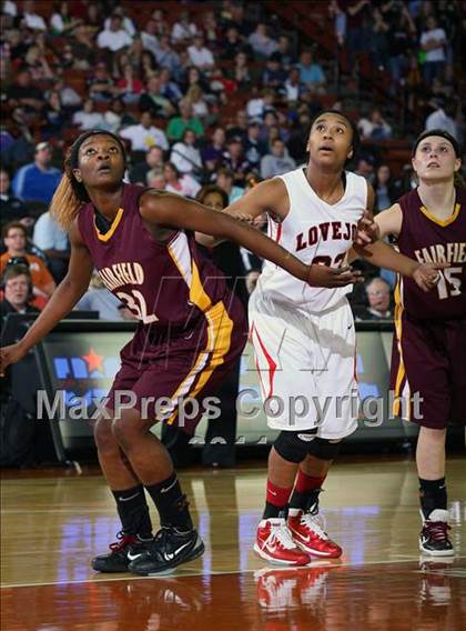 Thumbnail 2 in Lovejoy vs. Fairfield (UIL 3A Semifinal) photogallery.
