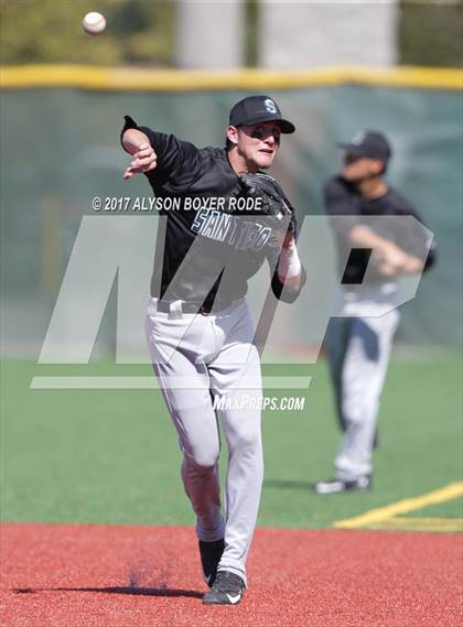 Thumbnail 1 in Bishop Amat vs. Santiago (Boras Classic) photogallery.