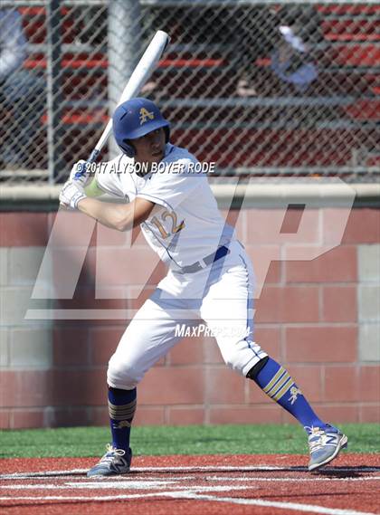 Thumbnail 1 in Bishop Amat vs. Santiago (Boras Classic) photogallery.