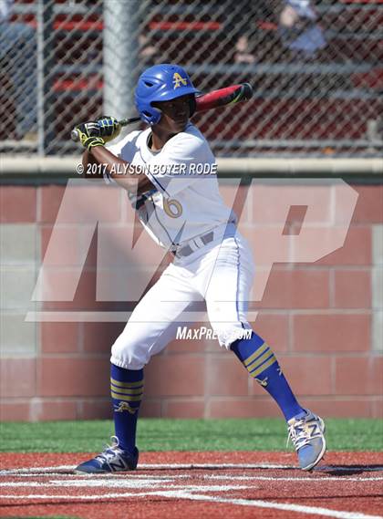 Thumbnail 3 in Bishop Amat vs. Santiago (Boras Classic) photogallery.