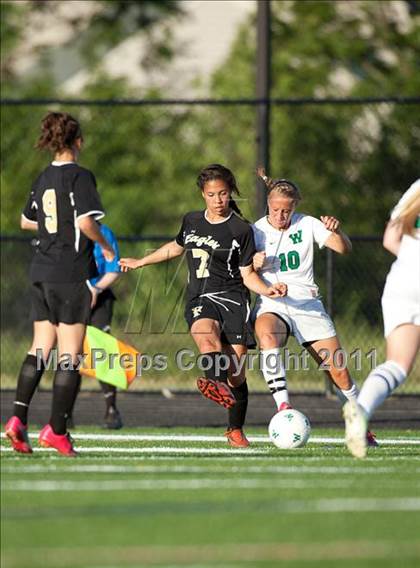 Thumbnail 3 in Freedom vs Woodgrove (District Semifinal) photogallery.