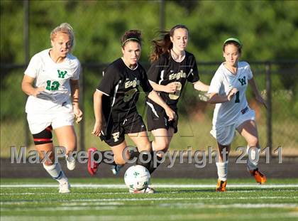 Thumbnail 2 in Freedom vs Woodgrove (District Semifinal) photogallery.