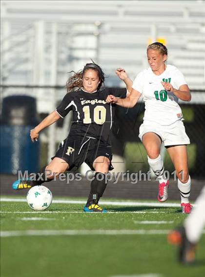 Thumbnail 2 in Freedom vs Woodgrove (District Semifinal) photogallery.